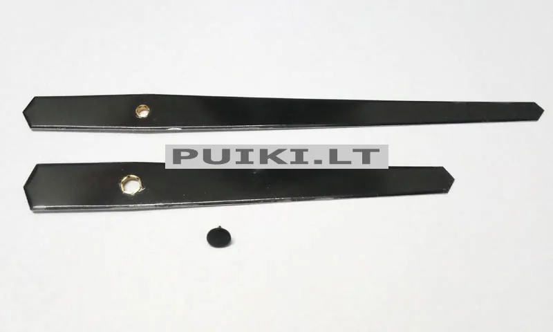 Laikrodžio mechanizmas "Juodoji klasikinė tvirtybė" (5 vnt.